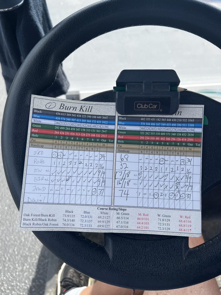 DavisJd1962's tweet image. Last two days playing golf with my older brother! 
Green / Senior Tees but decent none the less 
On to tomorrow morning at regular tees 
#Greattimes