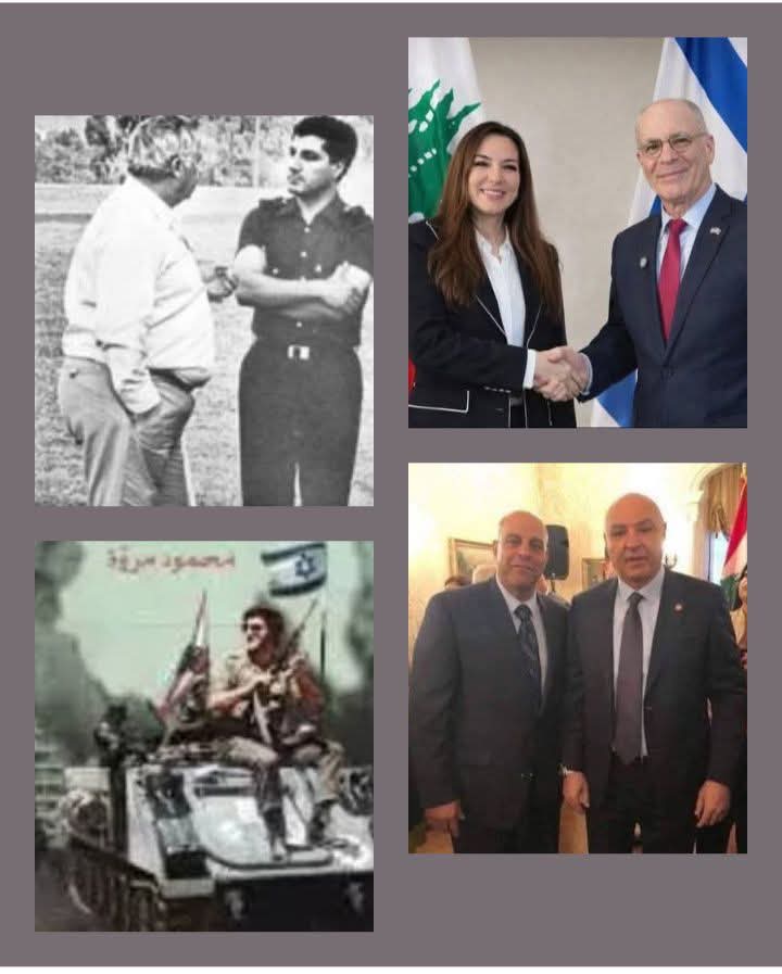 b_mcheik's tweet photo. التاريخ يعيد نفسه من ينسى كيف اتى بشير الجميل رئيس فل يذكر  ومن ينسى كيف صافح جوزيف عون العميل فاخوري في أميركا  فل يذكر  وها هي س��يهة ابيها
﴿وَلَا تَحْسَبَنَّ الَّذِينَ قُتِلُوا فِي سَبِيلِ اللَّهِ أَمْوَاتًا ۚ بَلْ أَحْيَاءٌ عِندَ رَبِّهِمْ يُرْزَقُونَ﴾#دولة_العار_لا_تمثلنا https://t.co/mjsSZZABHl