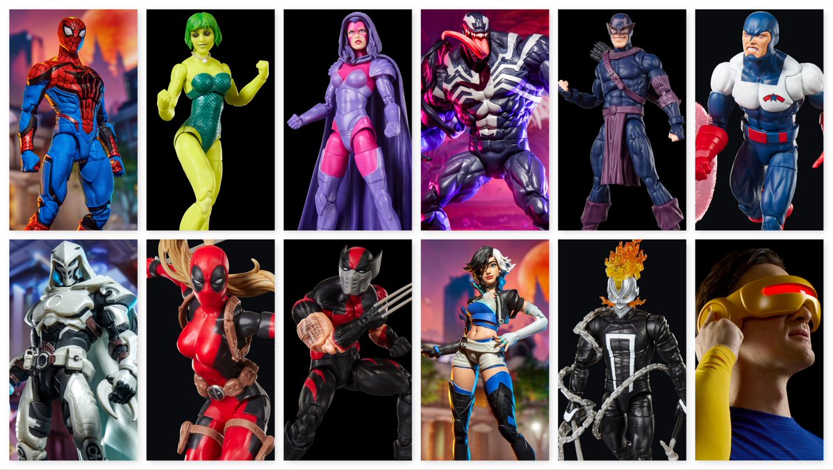 Toyark's tweet image. Marvel Legends Marvel Rivals Figures Reveal + More toyark.com/2026/04/14/mar… #toyark #actionfigures