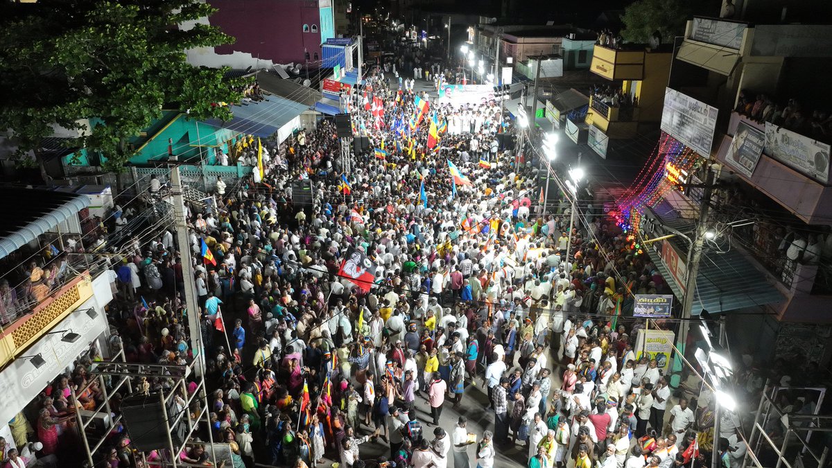 draramadoss's tweet image. அஇஅதிமுக தலைமையிலான தேசிய ஜனநாயக கூட்டணியில், இந்திய ஜனநாயக கட்சி சார்பில் குன்னம் சட்டமன்ற தொகுதி வேட்பாளர் சரண்யா அன்பழகன் அவர்களுக்கு இரட்டை இலை சின்னத்தில் வாக்கு சேகரித்து, செந்துறையில் தேர்தல் பரப்புரை செய்த போது.!

#election2026 | #PMK | #NDA