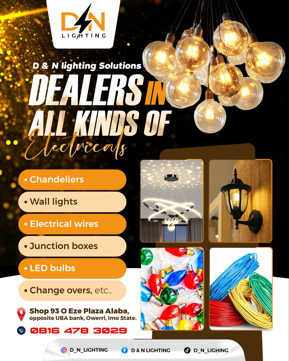 2p_graphix's tweet photo. 🔥 Some social media designs I created for D&amp;N Lighting Solutions. Focused on clarity, visibility, and strong brand presence.

If you need clean and engaging designs, I’m just a message away. https://t.co/qcPdjXuTNP