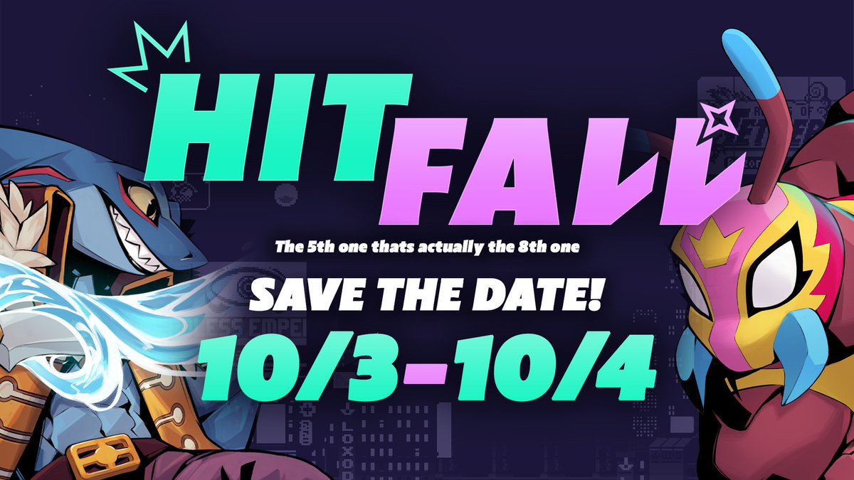 MdvaRivals's tweet photo. 📅 SAVE THE DATE 📝

🌃 Hitfall 5 will be taking place OCTOBER 3RD-4TH, 2026 in Stafford, VA!

Stay tuned for more info on our next two day event!

Additionally, we are thrilled to be part of the just-announced RoA 1 Grassroots League: Geophytes! More on that in the QRT below 👇 https://t.co/kdbIDcDIES