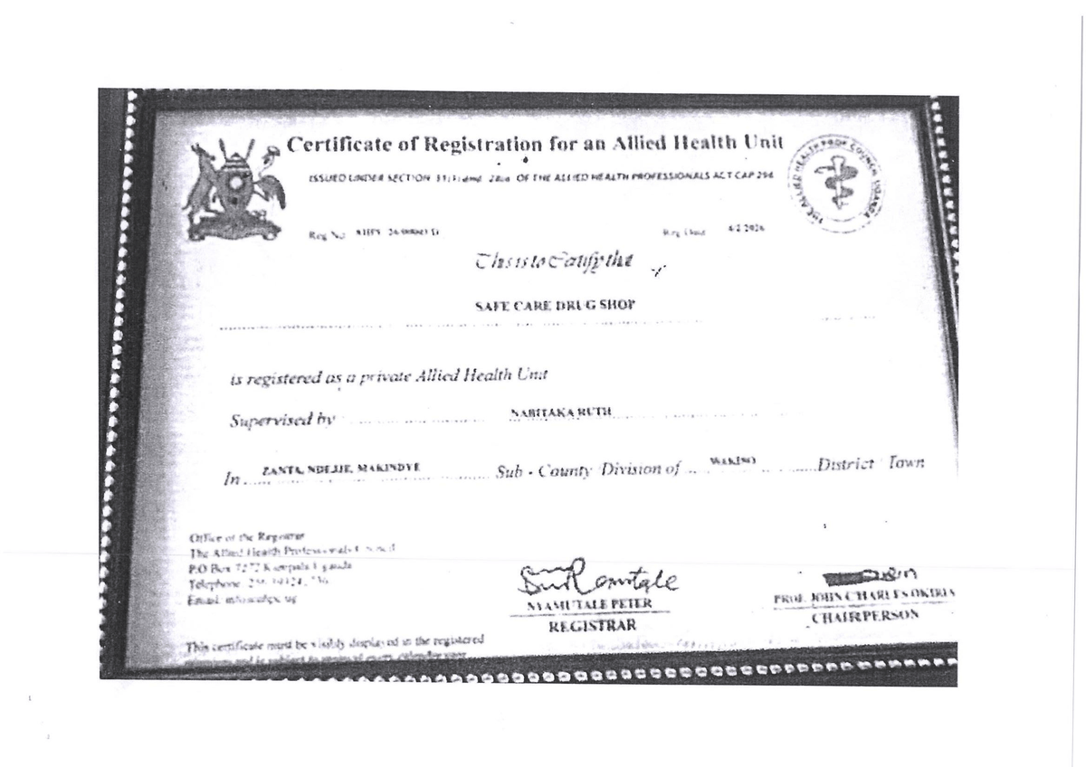 PharmacistsUg's tweet image. Following our concerns raised to the Ministry of Health, the Allied Health Professionals Council (AHPC) has officially halted the licensing of drug shops. We remain committed to a coordinated, patient-centered approach to healthcare regulation in Uganda. 🇺🇬

#PSU #AHPC
