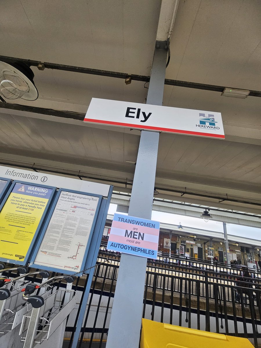 AGP_Awareness's tweet image. Spilling the AGP t ☕️

The message is getting out everywhere #Ely #StickerWoman

Say the word autogynephile

Transwomen are men and most are autogynephiles

Stay Alert 👀