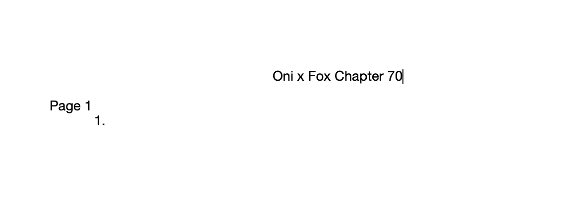 MontyPMoneybags's tweet photo. Scripting begins on the final chapter of Oni x Fox. This is the very last chapter of the comic I will write. Feels so surreal, yet so exciting! Here I go!  👹🦊 https://t.co/yBSSKiFHID