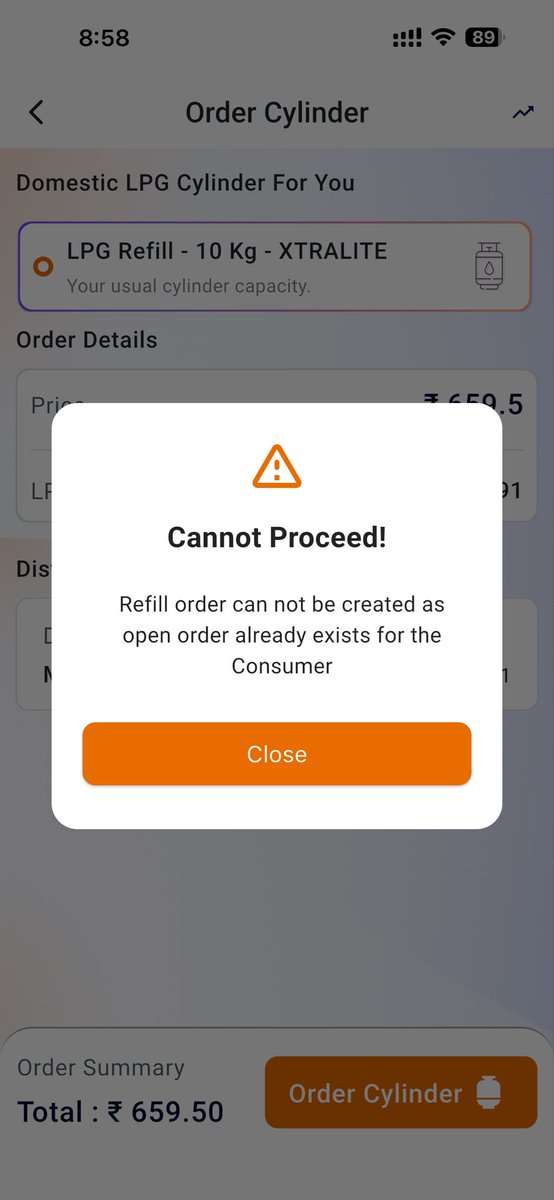 prats247's tweet photo. @PIB_India @jagograhakjago Not able to book this is how the agency is delaying the gas booking - milkhi indane, Zirakpur https://t.co/bTXyDOAlWv