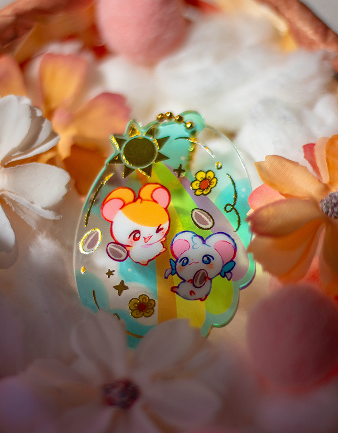 HolaMoniMoni's tweet photo. 🌈Rainbow rescue🌈

This lovely charms wa spossible thanks to my dear @junocharms  😊🩷🩷

Look how beautiful the foil and the translucent parts are!

You can get them below~ https://t.co/CToo6mmugC