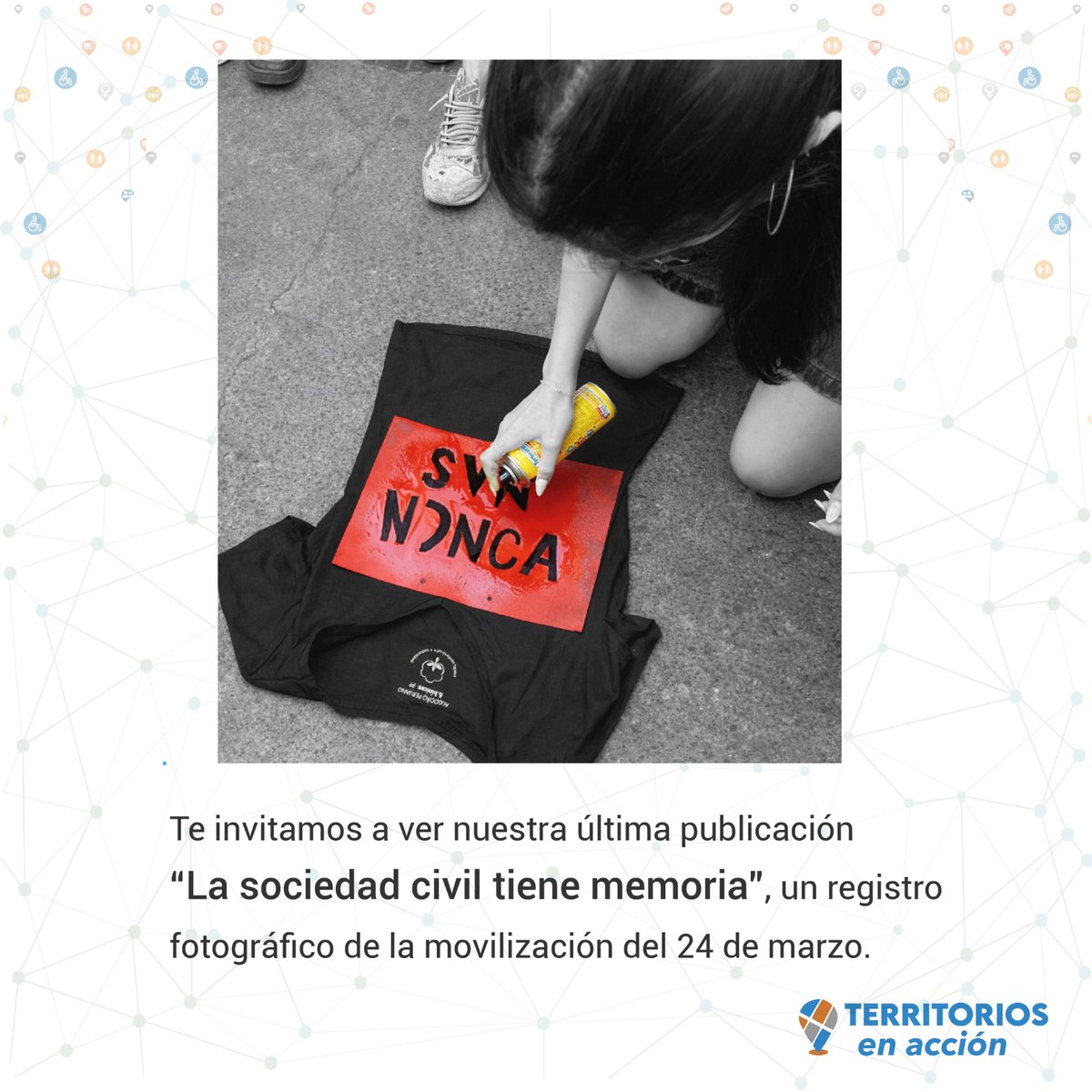 terrenaccion's tweet photo. Desde TEA entendemos la memoria como una práctica colectiva y situada. No se trata solo de recordar, sino de construir sentidos en el presente que fortalezcan la participación, la democracia y el compromiso social.Sostener la memoria es una tarea de todos.
https://t.co/B7pdOjv75f https://t.co/SigyLI9k2K