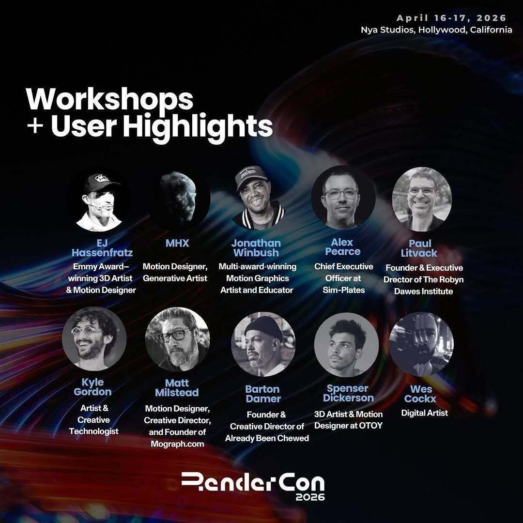 kylegordonart's tweet photo. @rendernetwork It's going to be super fun, hope to see you there!
---
@otoy #OctaneRender #RenderNetwork #Cinema4D #SpatialDesign #ExperientialDesign https://t.co/OriWfKJMhe