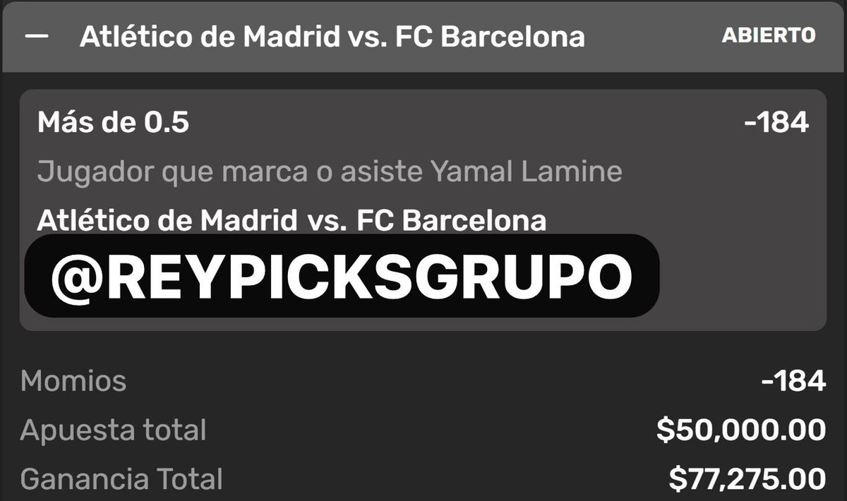 PickCristianRey's tweet photo. El heredero al trono. Habló demasiado y hoy lo va respaldar con actuaciones ✍️.

Si se gana voy a regalar $1,000 MXN entre los ❤️ y RT 🔄. https://t.co/pu1BgKJZS6