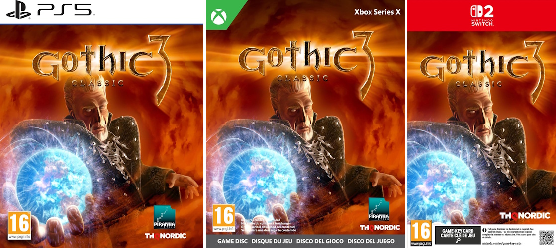 hamsterjoueur's tweet image. Gothic 3 Classic en préco chez amazon

PS5 ➡️ amzn.to/4mxoiAm
Xbox Series X ➡️ amzn.to/4cr4nOK
Switch 2 (🔑 game key card) ➡️ amzn.to/41STJvD

Les offres du jour ➡️ hmstr.fr/xTq391 #pub