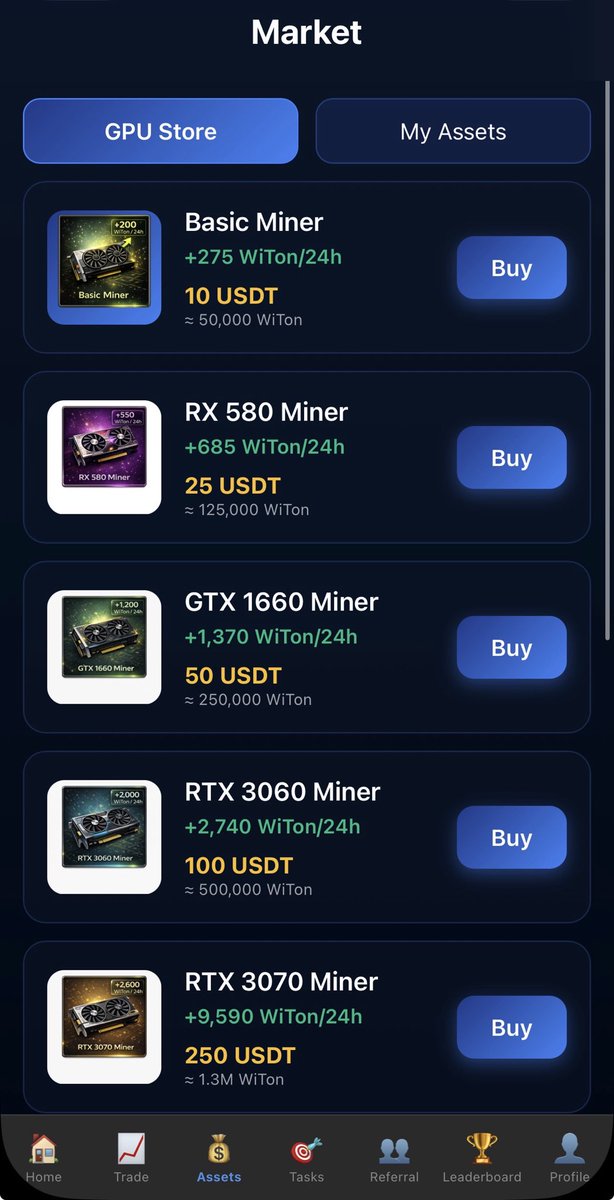 WiTonWintrade's tweet photo. Mine it, convert it to USDT, and withdraw! 💰 #WinTrade #WiTon #Blockchain #TON #Trading  #Telegram adress: @Thewintradebot https://t.co/gjZiO7OLXw