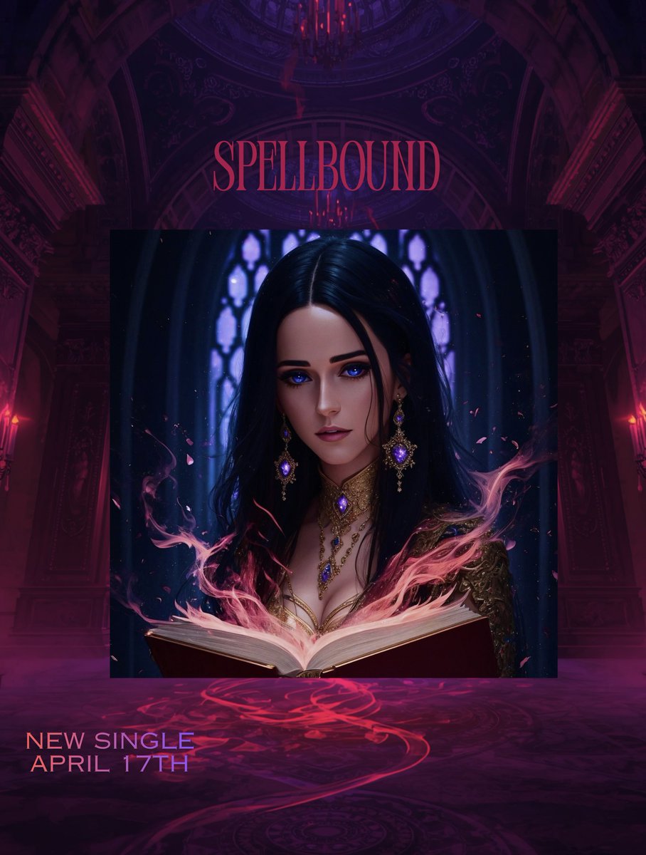 ArtificialCrush's tweet photo. Spellbound 🔮
The second single off Pandora is coming out on Friday! 💜
Time to get hypnotized 🌀 https://t.co/UgXLrV9ZQb