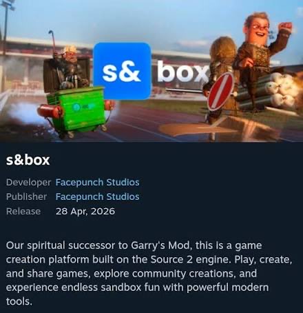 Chat am I retarded ?

s&amp;box

<a href="/3denFPS/">3denFPS</a> convinced me to do it

No fr tho <a href="/FcpnchStds/">facepunch</a> new game creation platform on steam

Creators of Rust

Garrys Mod successor 

Source 2 engine 

Already has a marketplace ?

Yup aped

Will return to this tweet and see how it ages by mid summer