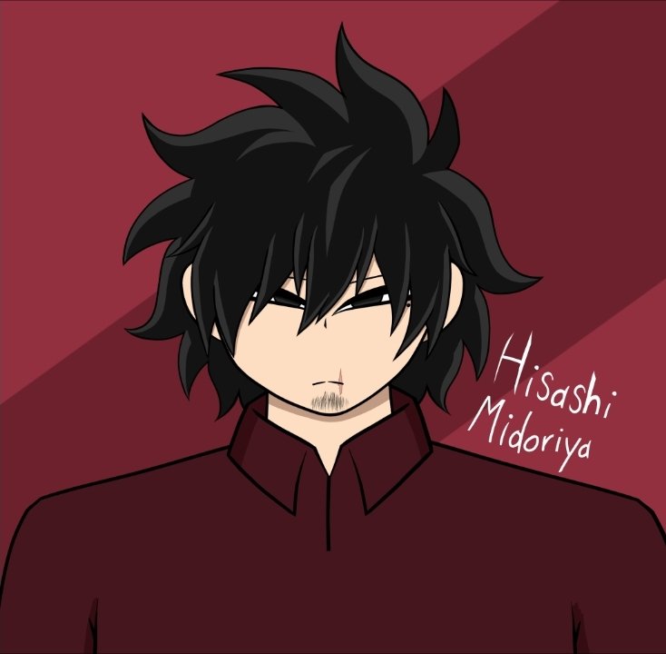 DavidaCanale's tweet image. Aprovechando este Post  de la mamá de Izuku quería mostrar mi versión del diseño del papá de Deku (si Horikoshi no lo da yo mismo lo Haré).
Hisashi Midoriya.
Diseño hecho para un fanfic que aún está en desarrollo.
Echo a mano/echo con IA.