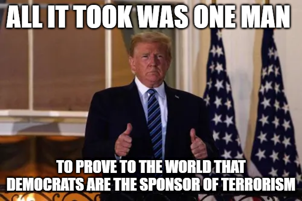 EndSanctuarys's tweet image. Democrats threatened retaliation against Republicans if they ever get back the houses, they also added retaliation against Trump voters, ICE agents, Border Patrol agents, DHS agents.. etc.. etc.. basically every American was added to their hate list.. minus libs

#ThinkAboutThat