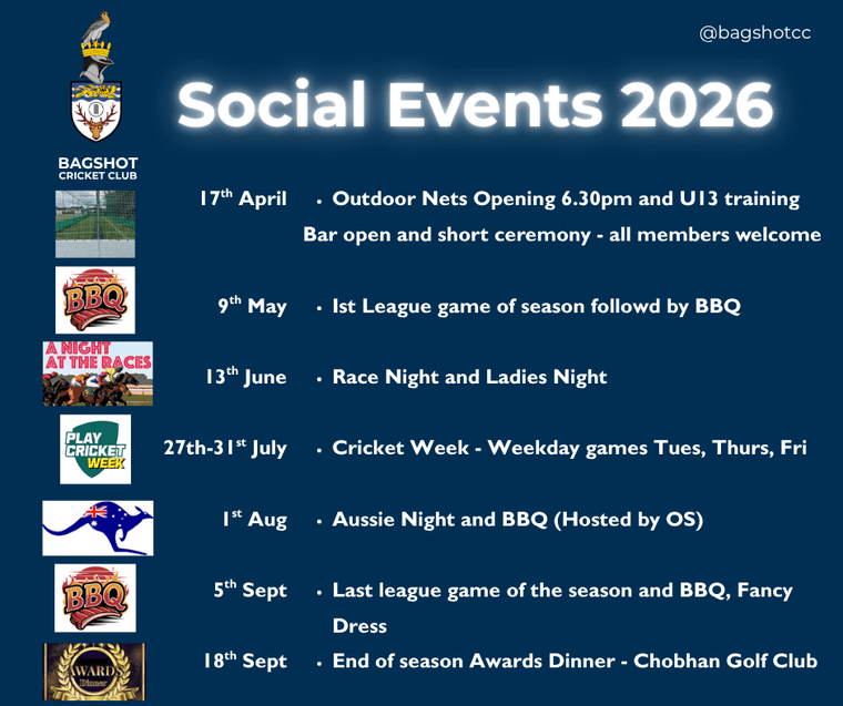 Bagshot Cricket Club tweet media