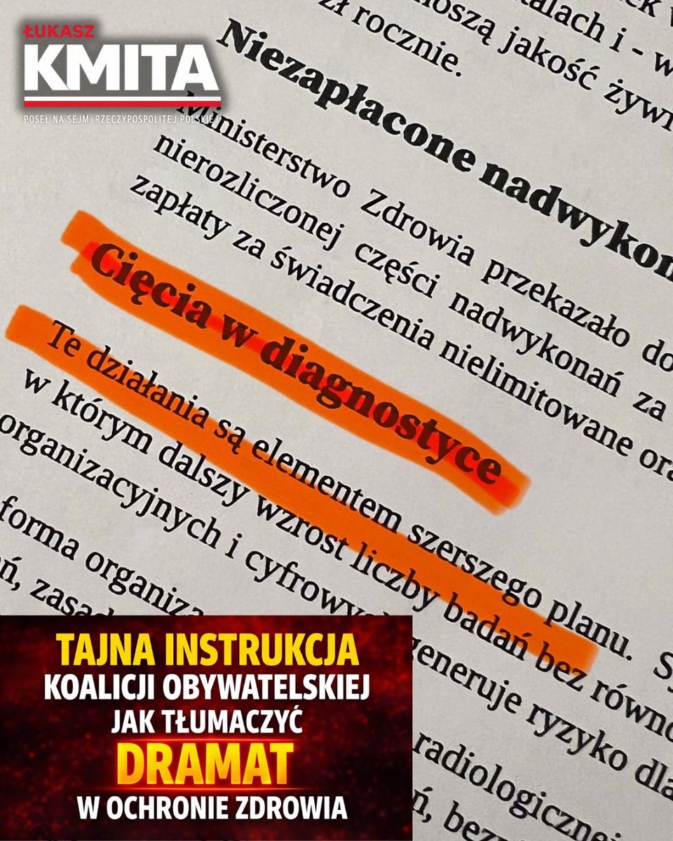 Łukasz Kmita tweet media