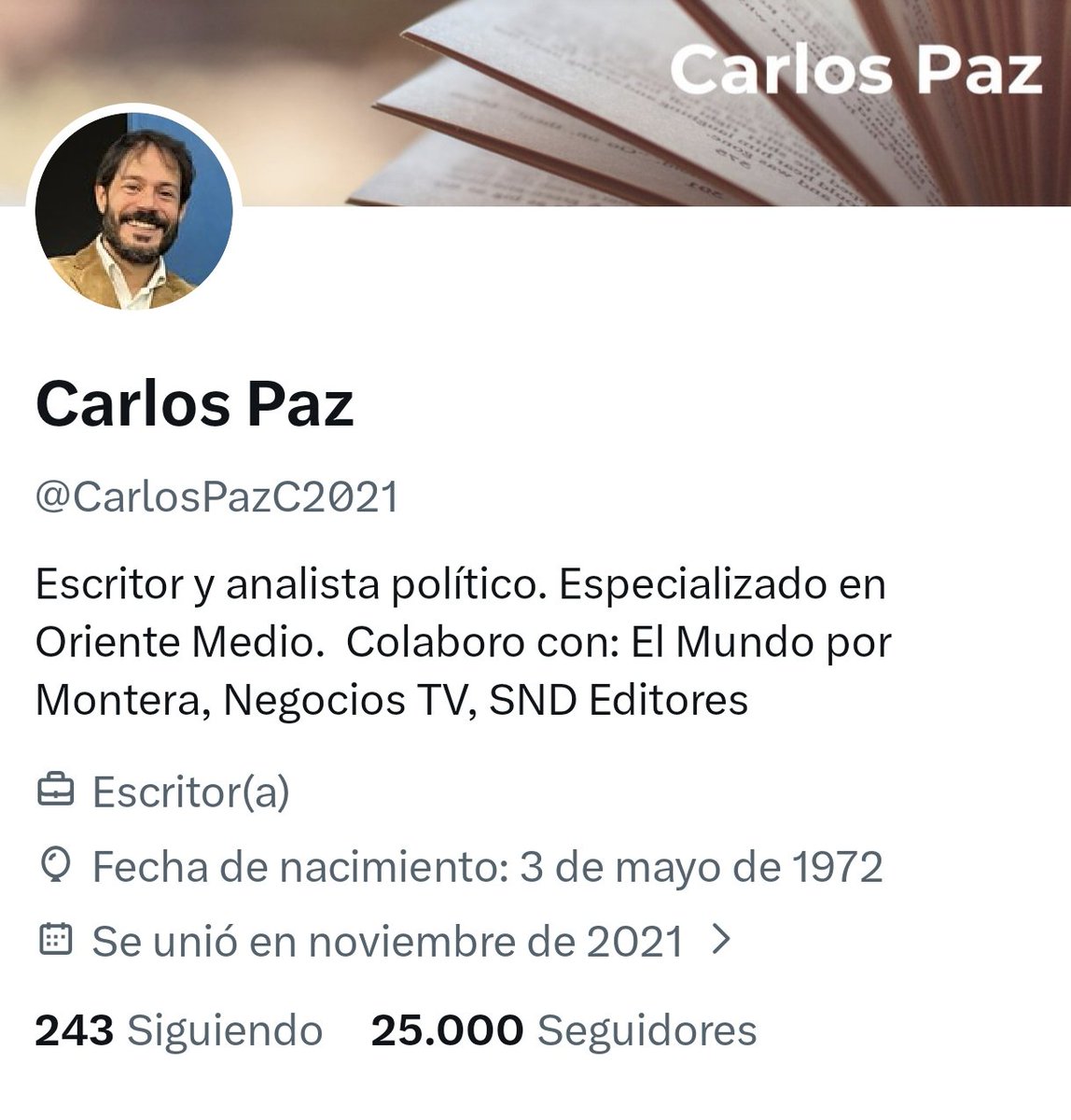 Carlos Paz tweet media