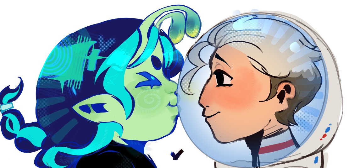 thegilliestbean's tweet photo. tumblr request alien x astronaut au!!

#huntlow #theowlhouse !! :DD https://t.co/qcIYlSs8ZK