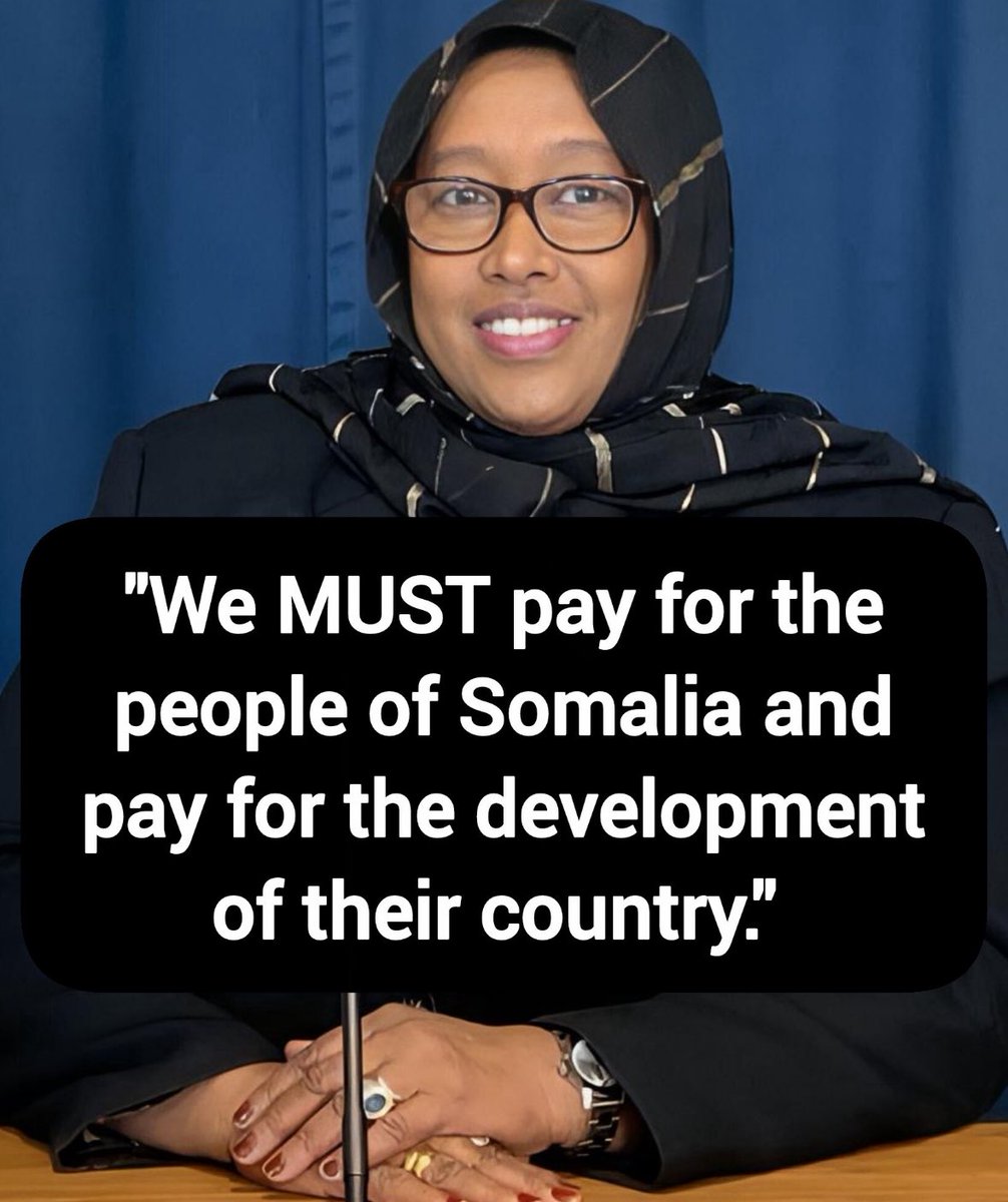 TrumpsHurricane's tweet image. Democrat Rep. Deqa Dhalac: “We MUST pay for the people of Somalia and pay for the development of their country.”  

What is your response to her ??