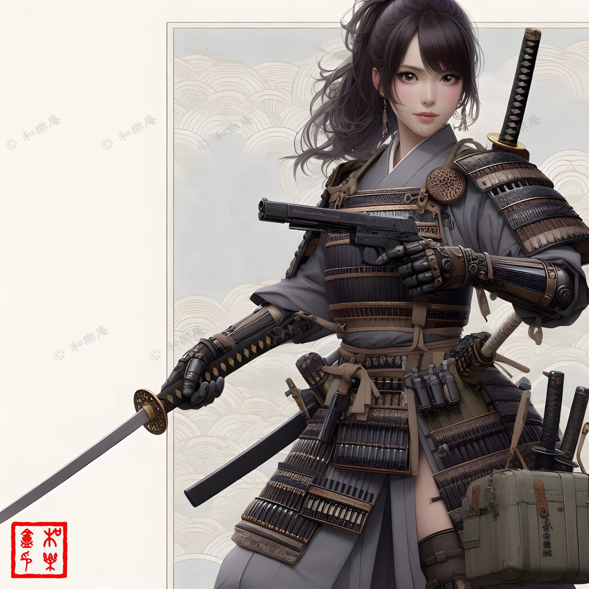 Wa_Raku_Ann's tweet image. Journey into a landscape of digital wonder and Japanese soul.

#AIArt #AIArtwork #SamuraiArt #GeishaArt #KimonoArt #ShogunArt #RoninArt #CoolJapanArt #AnimeArt #MangaArt #DigitalArt #NFTart #NFTJapan #CryptoArt #TokyoArt #CyberSamurai #JapanAesthetic #NeoJapan #NFT #NFTCollector