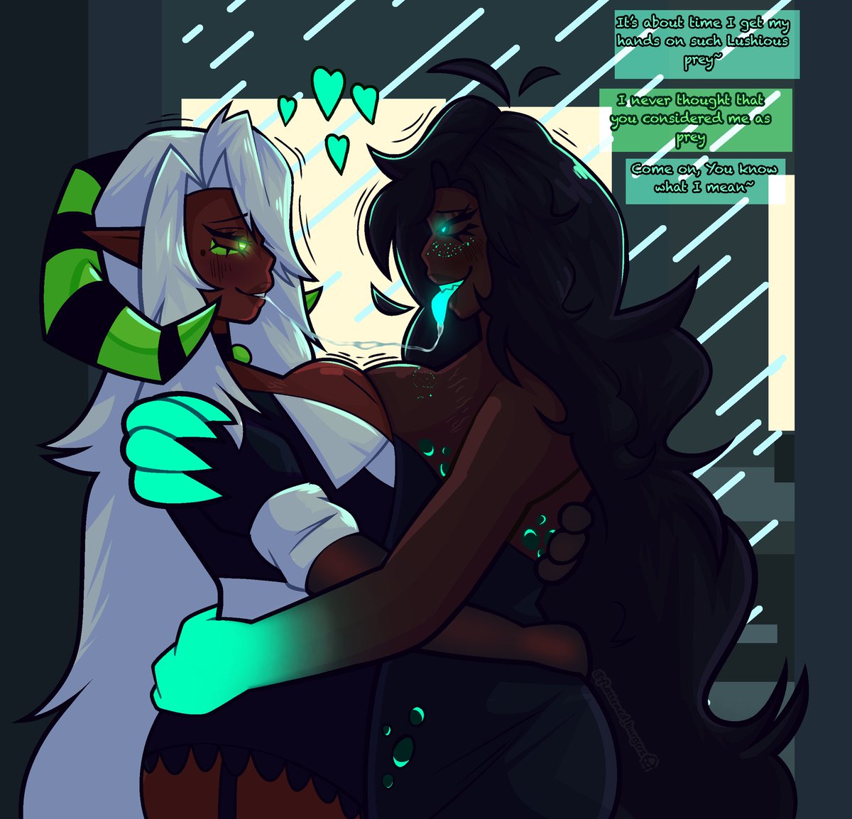 FlattenedBurger's tweet image. YURI TIME!!!

Suki by @rukitooty 
Sclera by me!!!
#ocart