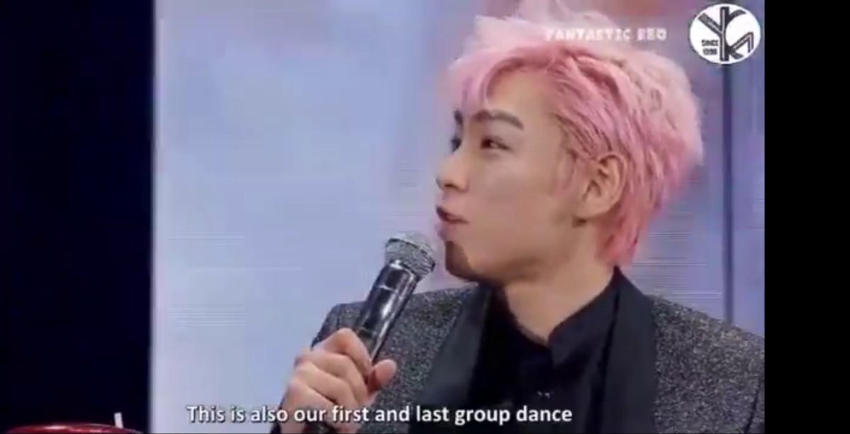 Fan meet question: Song with the hardest choreography?

T.O.P’s answer: La La La