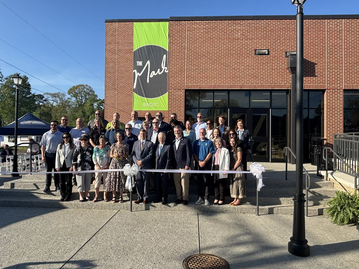 markpeevy's tweet photo. A great day for a grand-opening of the “Mark” Center for Living &amp; Learning in the Mountains at @ngtc ….an awesome legacy for former NGTC President Mark Ivester  and his love of the college &amp; its students!!  @TCSG https://t.co/0LTVQV3Iwe