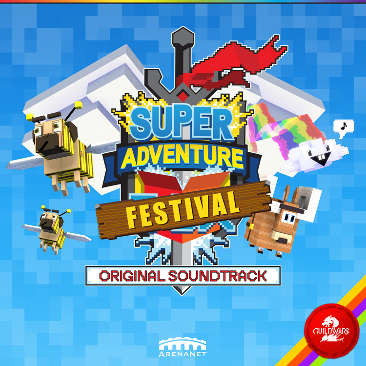 Jump, glide, and battle away to your heart's content, all while listening to the awesome sounds of the Super Adventure Festival soundtrack - now available for your listening pleasure - even when you're logged out.
materia.to/superadventure…