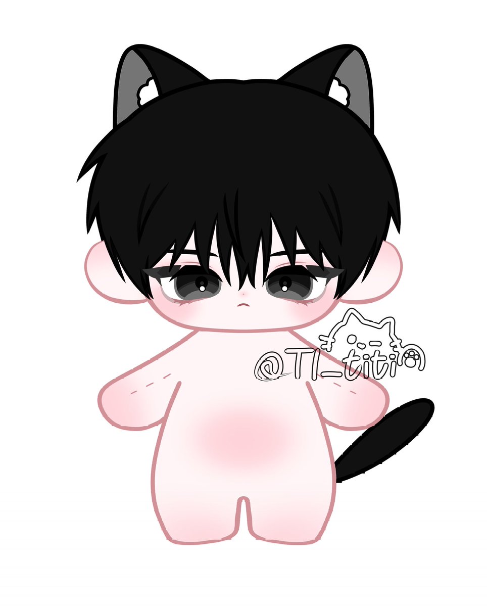 일단 공갈을 쳐라-신유해
#티티도안
#솜인형도안
#솜도안커미션