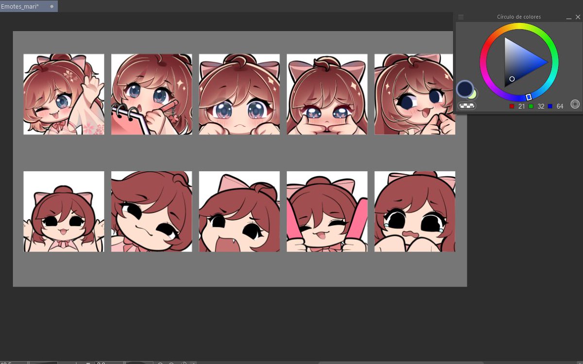 Wip    

 #emote #tiwch #emotetiwch #comission #Vtuber #CLIPSTUDIO #Vgen