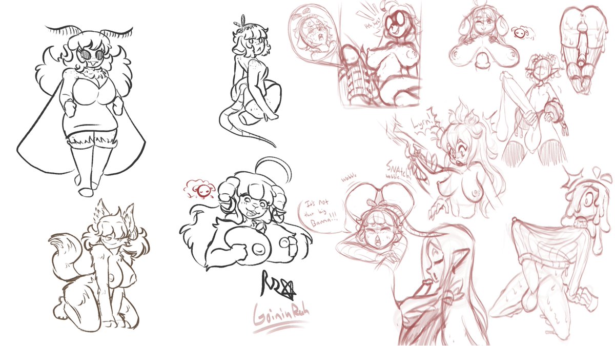 Goin' In Rah🔞 (Comms: Closed 2/2!) tweet media