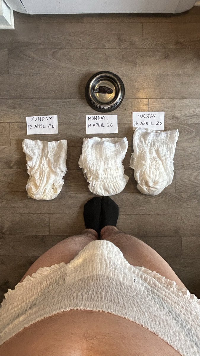 Day 33 being diapered and locked for <a href="/sidisimo11/">Sidi Simo ☪️</a> 🥵