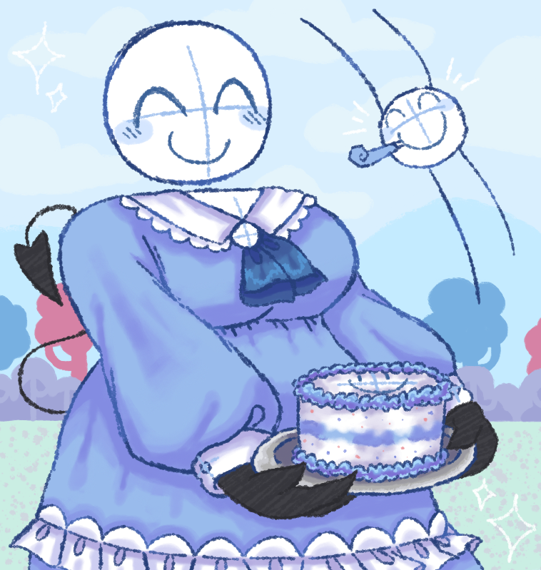 HAPPY BIRTHDAY TO THE BEST HOST EVER ! !! ! 💙💙💙

꒰ #animaticbattle #osc #osctwt ꒱