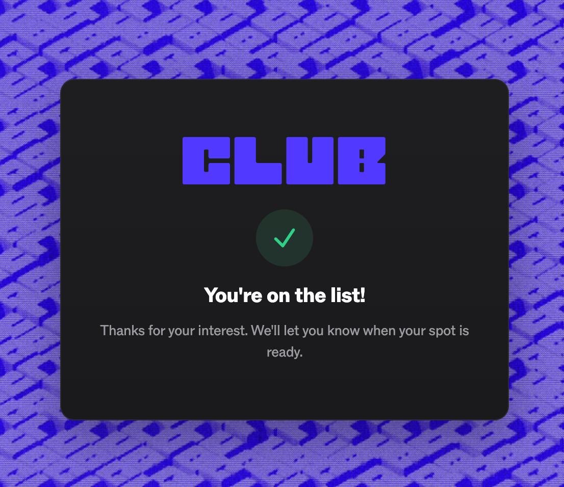 DenzoBAU's tweet image. Someone just paid $10M for club.com…looks like it could compete  with X or Patreon 👀