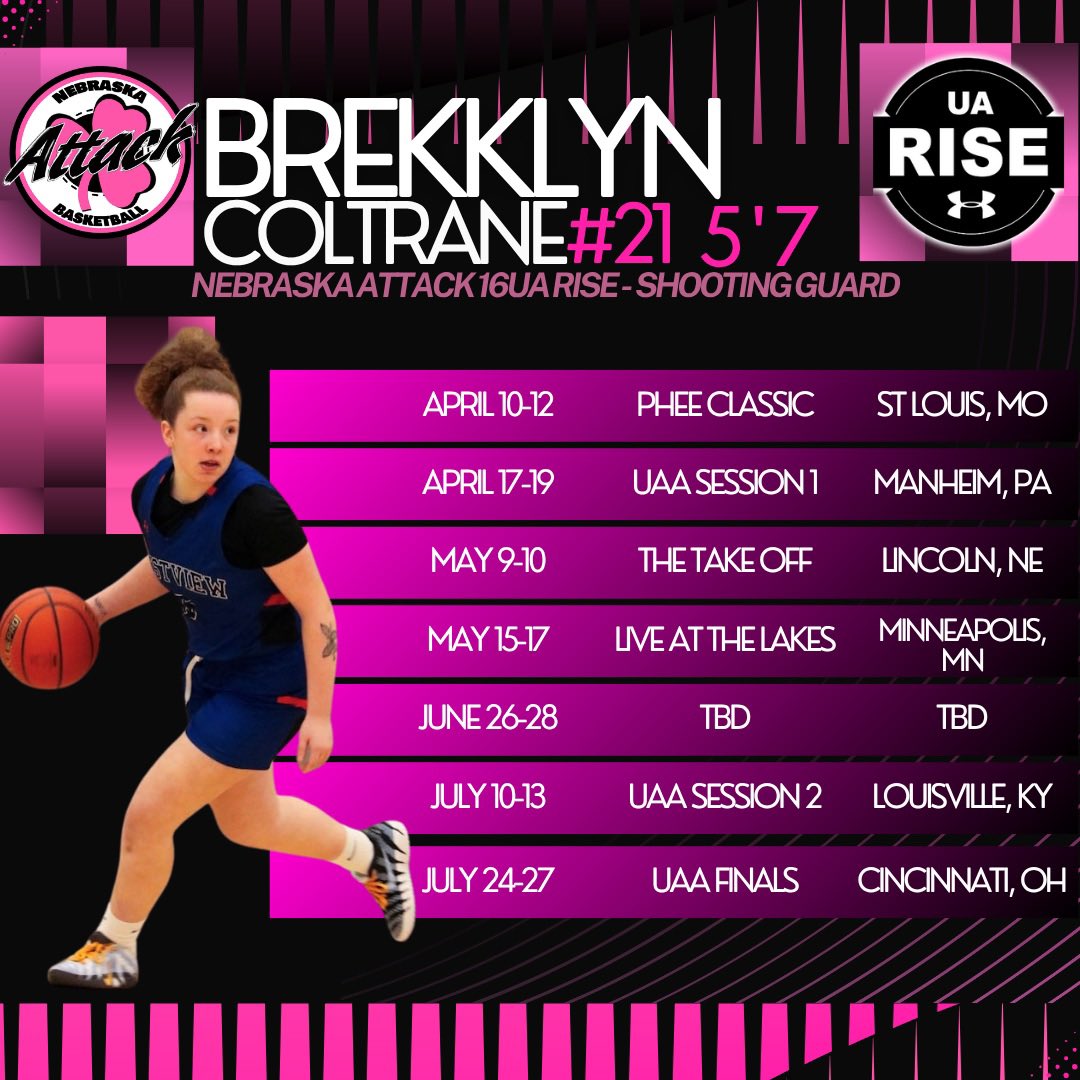 BrekklynC0's tweet photo. Summer season is back with @NEAttackRiseSel! One down, 6 to go!🤍🩷
@mikemillsnc @PGHNebraska @_Coach__O @kenna_bray27 @CoachSD_ @CoachBaum_DU @CoachVince23 @chrisc3220 https://t.co/8ieSrFQx86