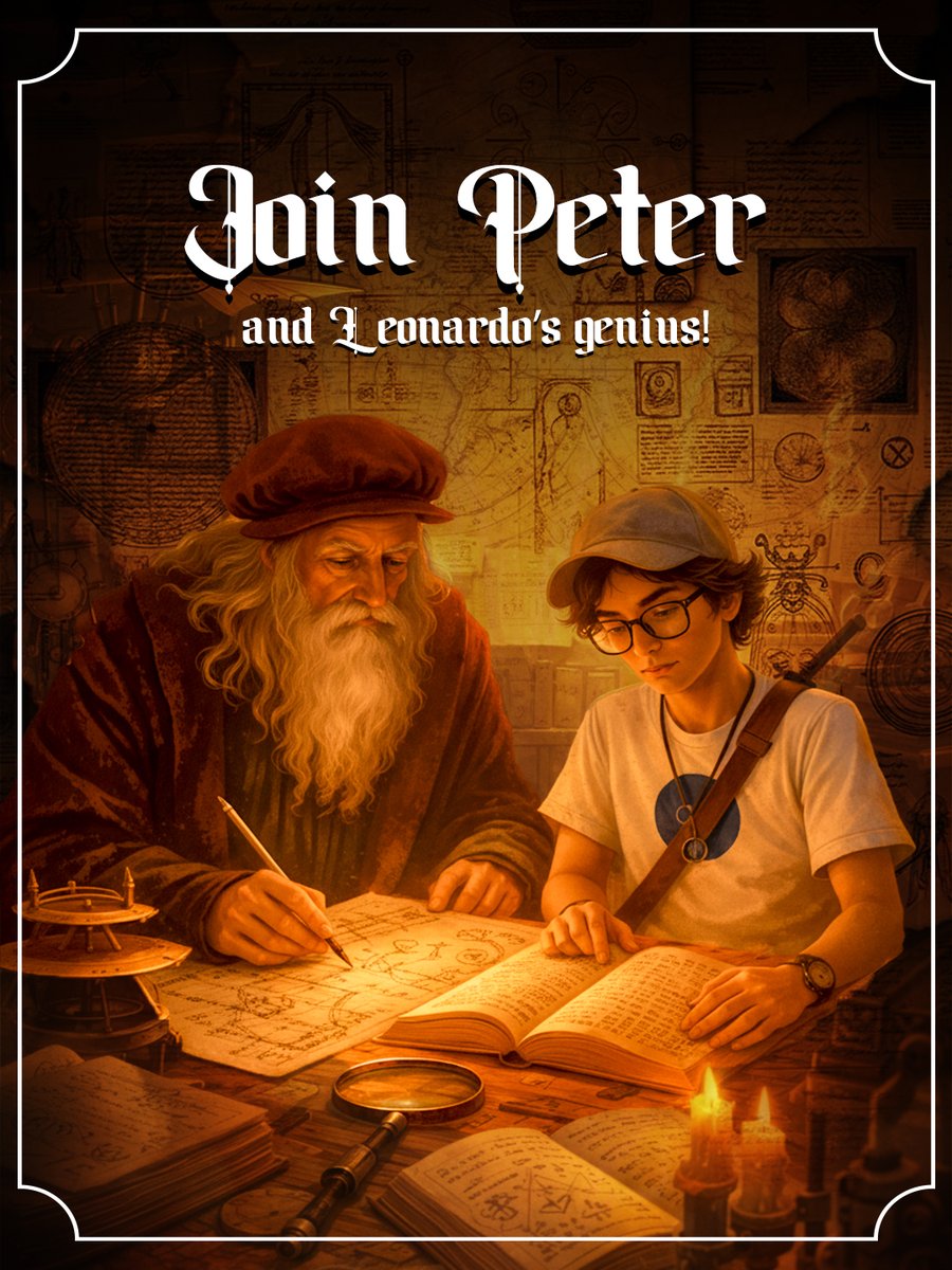 authorhoffman's tweet photo. What if your mentor was the legendary Leonardo da Vinci?

Join Peter Brunswick as he uncovers secrets from Egypt to New York in a thrilling time-travel adventure!

#TimeTravelAdventure #HistoricalFiction #TheWindmaster #LeonardoDaVinci https://t.co/iSrUswu6Eq