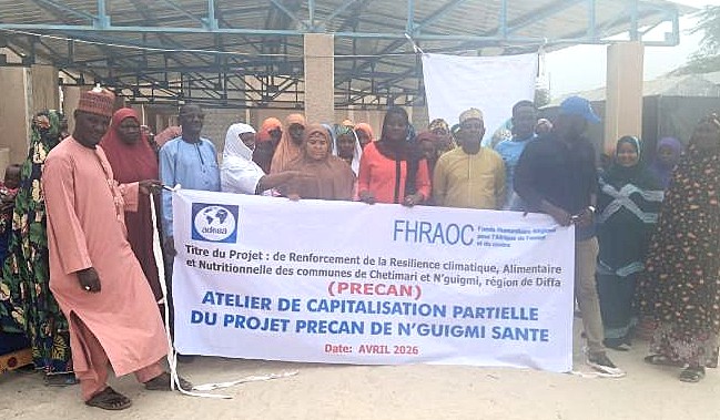 ong_adesa77234's tweet image. Capitalisation partielle du volet Santé PRECAN à N’Guigmi : ADESA valorise les expériences communautaires et renforce les capacités pour une résilience sanitaire durable, avec le FHRAOC.
#ADESA #PRECAN #N'guigmi #Santé #FHRAOC #RésilienceClimatique #SécuritéAlimentaire