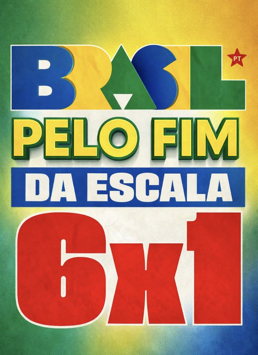 BRASIL PELO FIM DA ESCALA 6x1