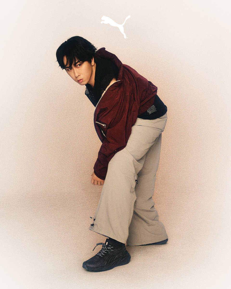 PUMA with Snow Man​

YOUR DIRECTION​
自分のままで行こう ​

スペシャルサイトpmwithsn.jpにて​
キャンペーンビジュアル・ムービーをチェック✨​

#宮舘涼太​
#SnowMan