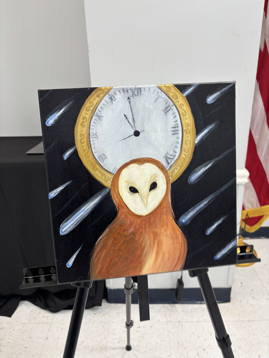 ChannelviewISD's tweet image. Happening now: Come check out the  artwork of our students at the Flukinger Center. We have some talented artists in our district! #WeAreChannelview