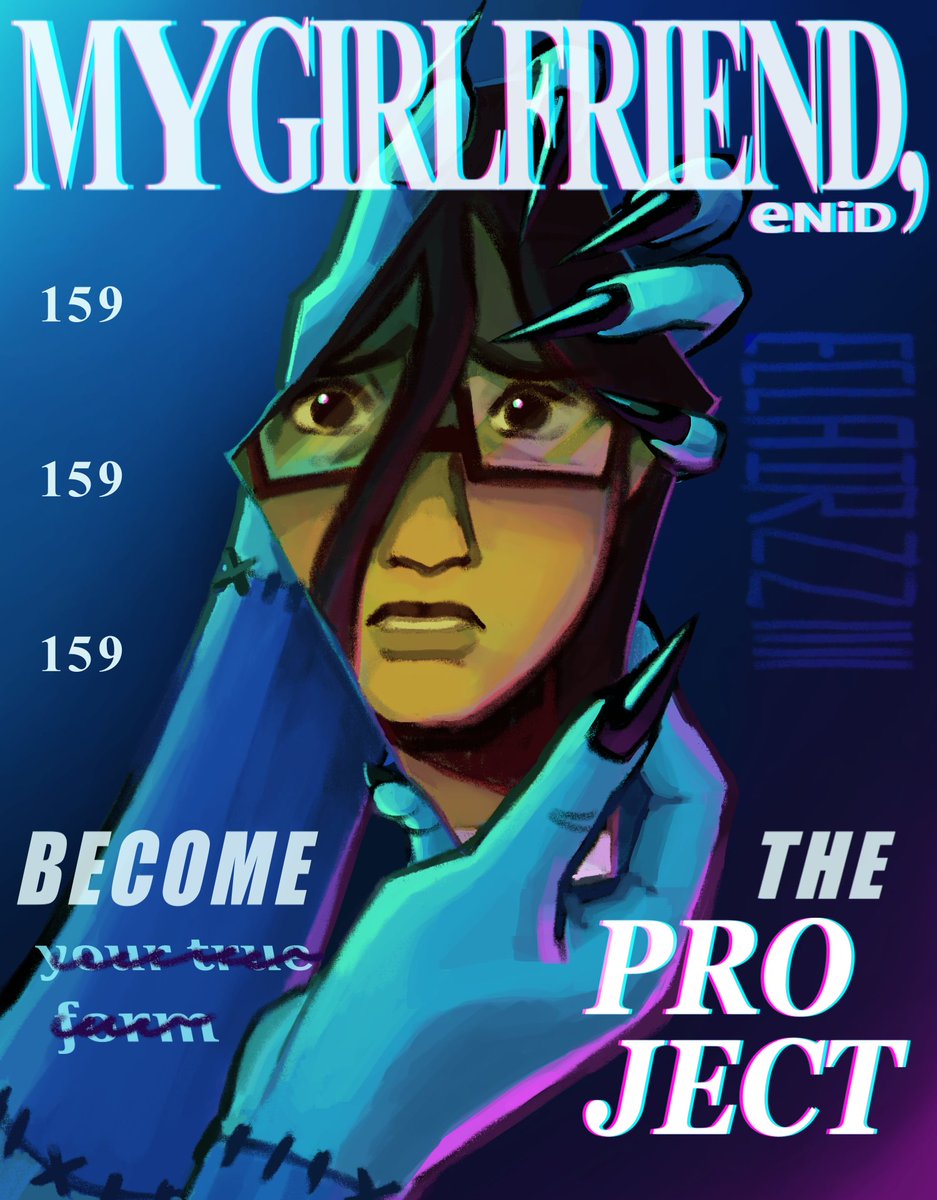 ecla1rzz's tweet photo. submission for the My Girlfriend Enid DTYIS on instagram :] 
#fanart #dtyis https://t.co/DbNzbtEF1A