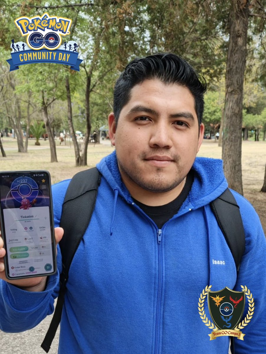 TeamGoCampo1's tweet image. Algunos entrenadores demostrando sus mejores Shiny en el Sábado 11 de Abril de 2026 para el Día de la Comunidad de
Tinkatink.

#pokemomgoapp #cuautitlanizcalli #communityday #tinkatink