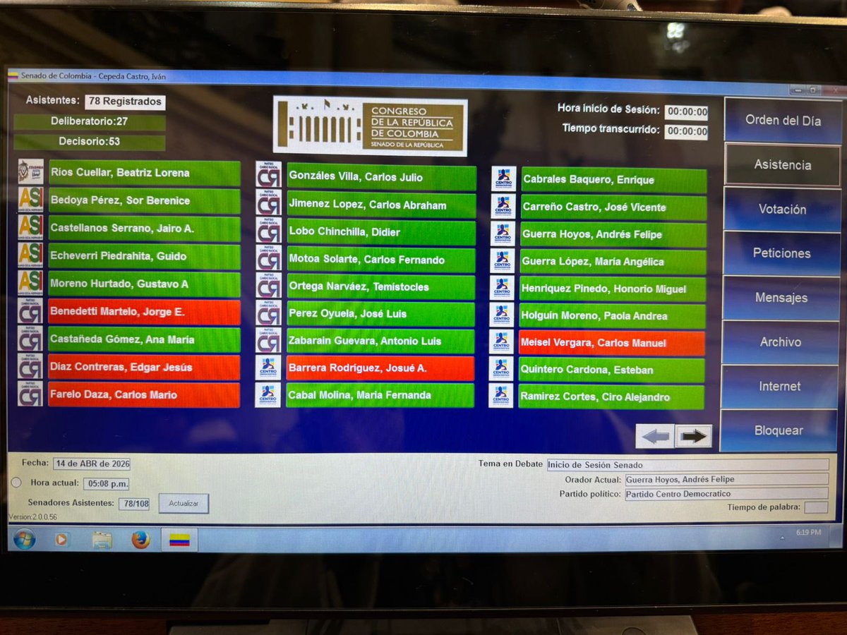 Iván Cepeda Castro tweet media