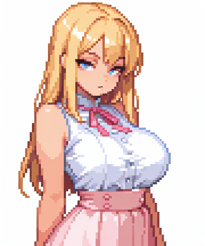 sixnine_game's tweet photo. My first post here I’m an indie game developer working on a role-playing game inspired by Stardew Valley and Back to Nature, with an 18+ theme. This is the very first character I created.  #indiedev #SixNine #game #gamming #hentai #gamedev #ero #erotic https://t.co/KVdmxuR4jk