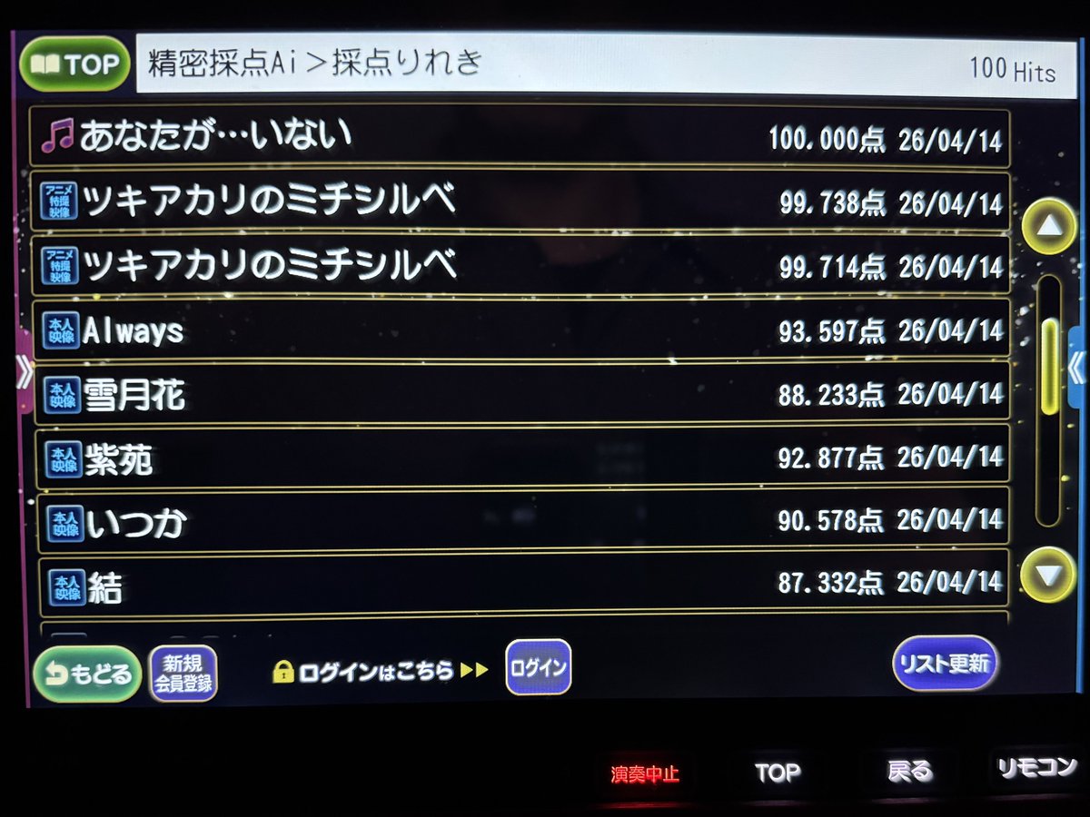 前に使ってた人の履歴がエグいな