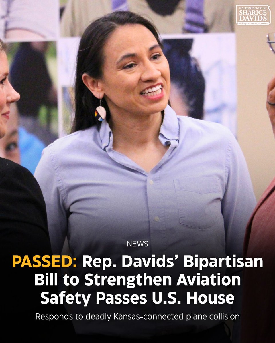 Rep. Sharice Davids tweet media