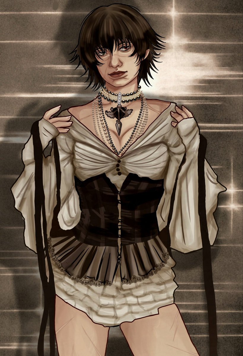 wherebeabee's tweet image. (i feel like this is going to flop, but when I saw this outfit, I had to make it 🐈‍⬛)
#lady #devilmaycry #dmc