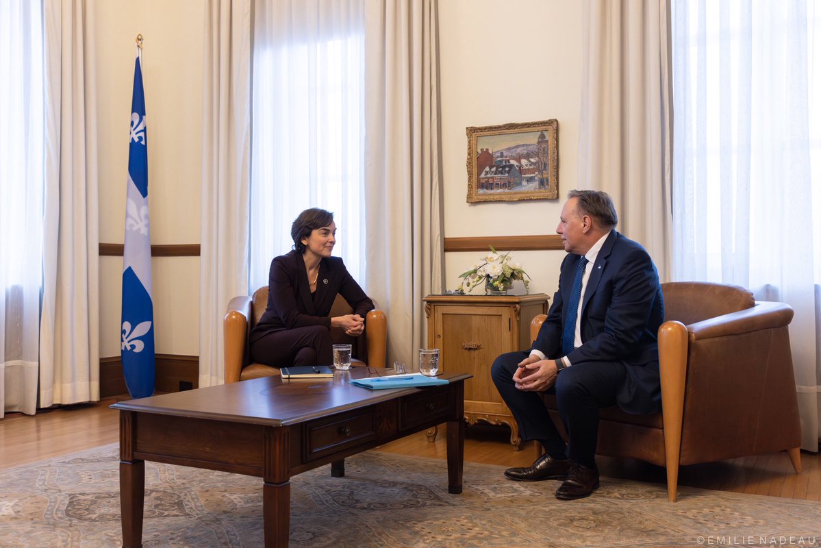 François Legault tweet media